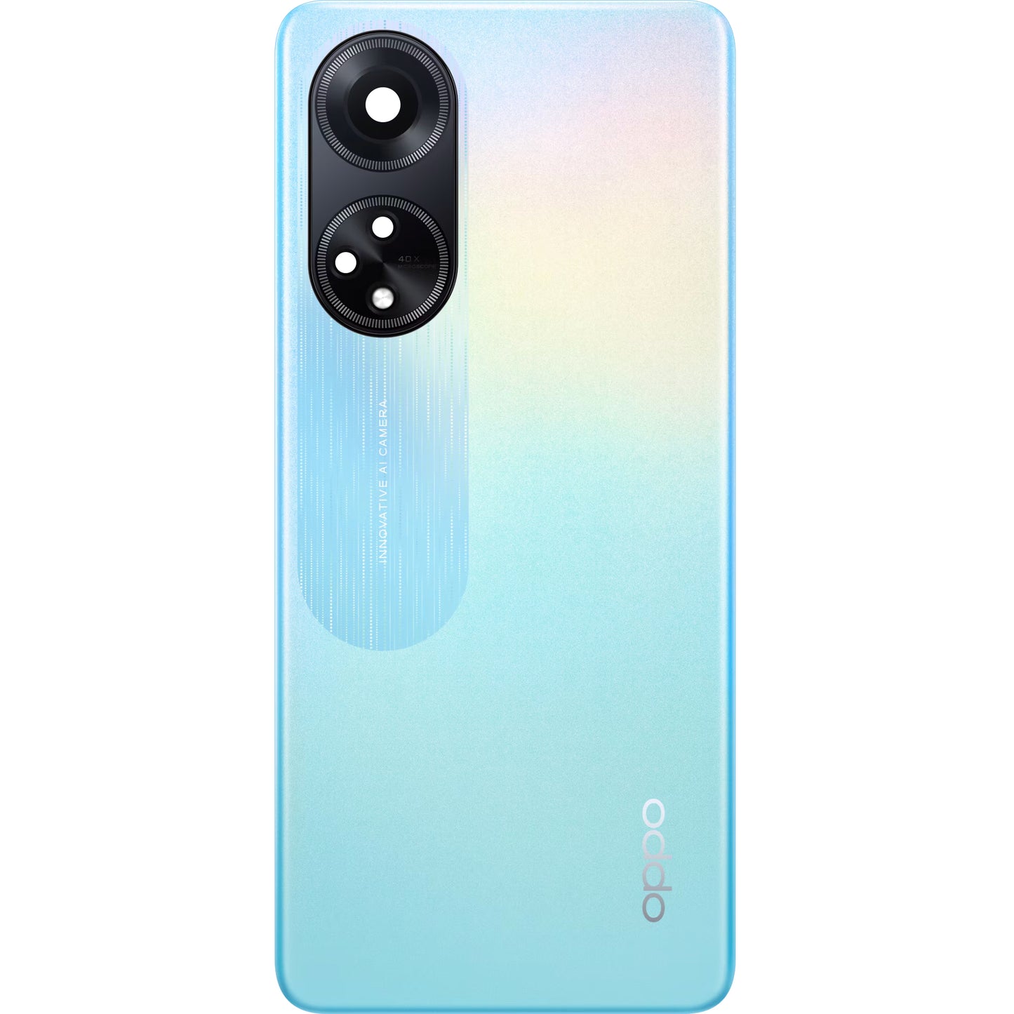 Oppo A98 Akkudeckel, Blau (Dreamy Blue), Service Pack 621033000044