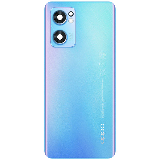 Oppo Find X5 Lite / Reno7 5G Akkudeckel, Blau (Startrails Blue), Service Pack 4150029