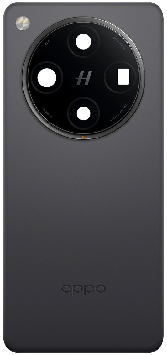 Batteriedeckel Oppo Find X8 Pro, Schwarz (Space Black), Service Pack 621033000405