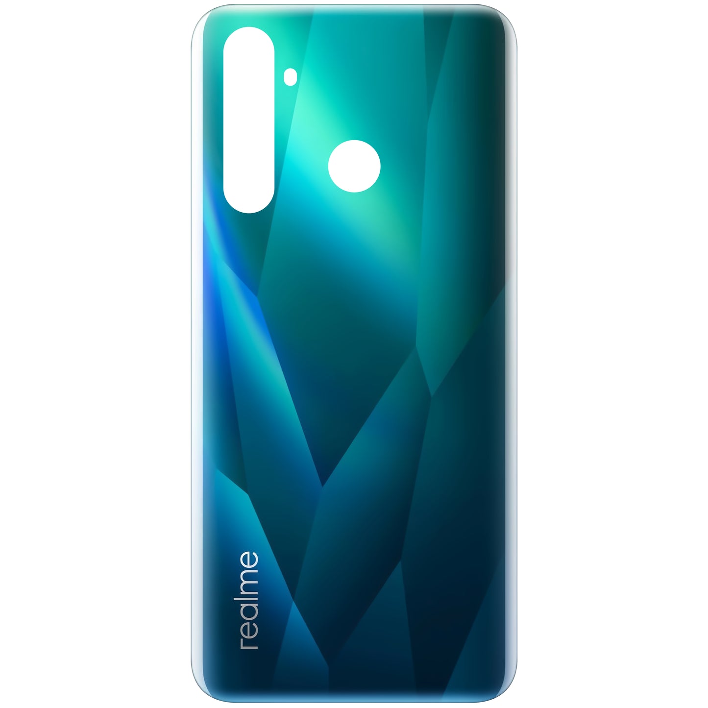 Realme 5 Pro Akkudeckel, Blau (Crystal Blue), Service Pack 3016237