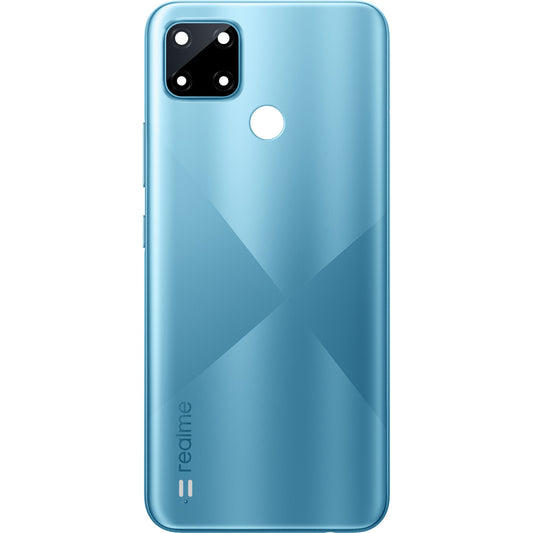 Akku-Abdeckung Realme C21Y, Cross Blue, Service Pack 4908782 