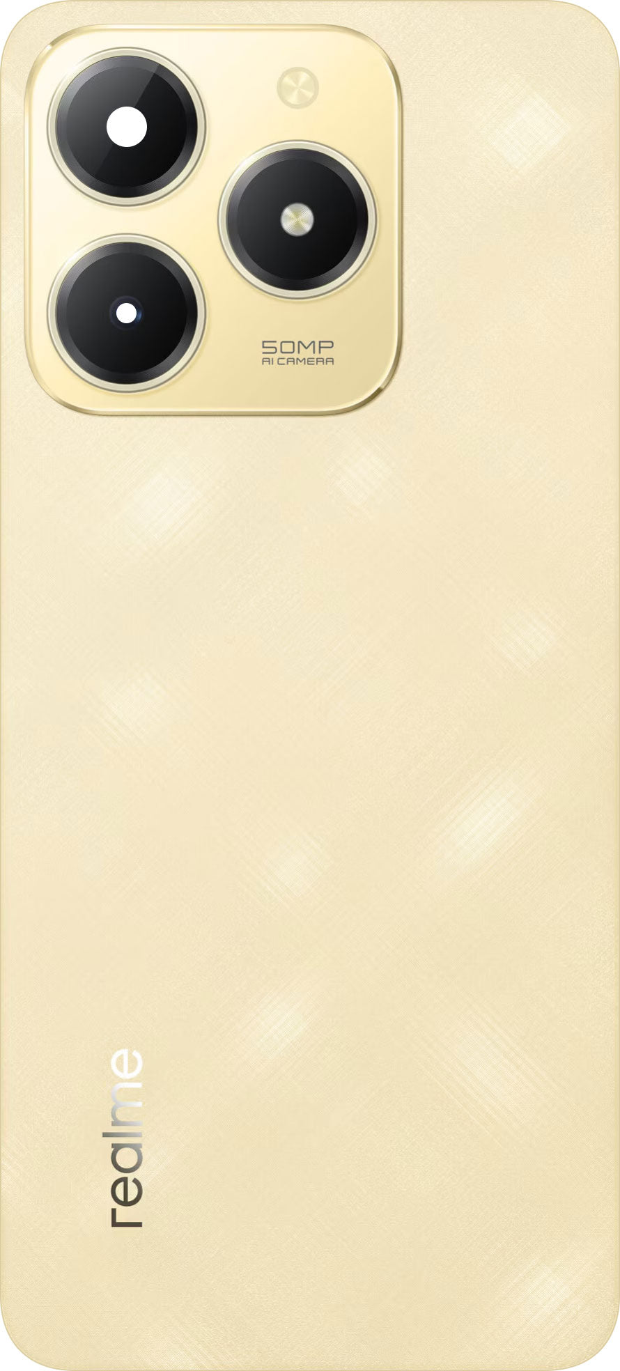 Realme C61 Battery Cover, Gold (Sparkle Gold), Service Pack 621033000307