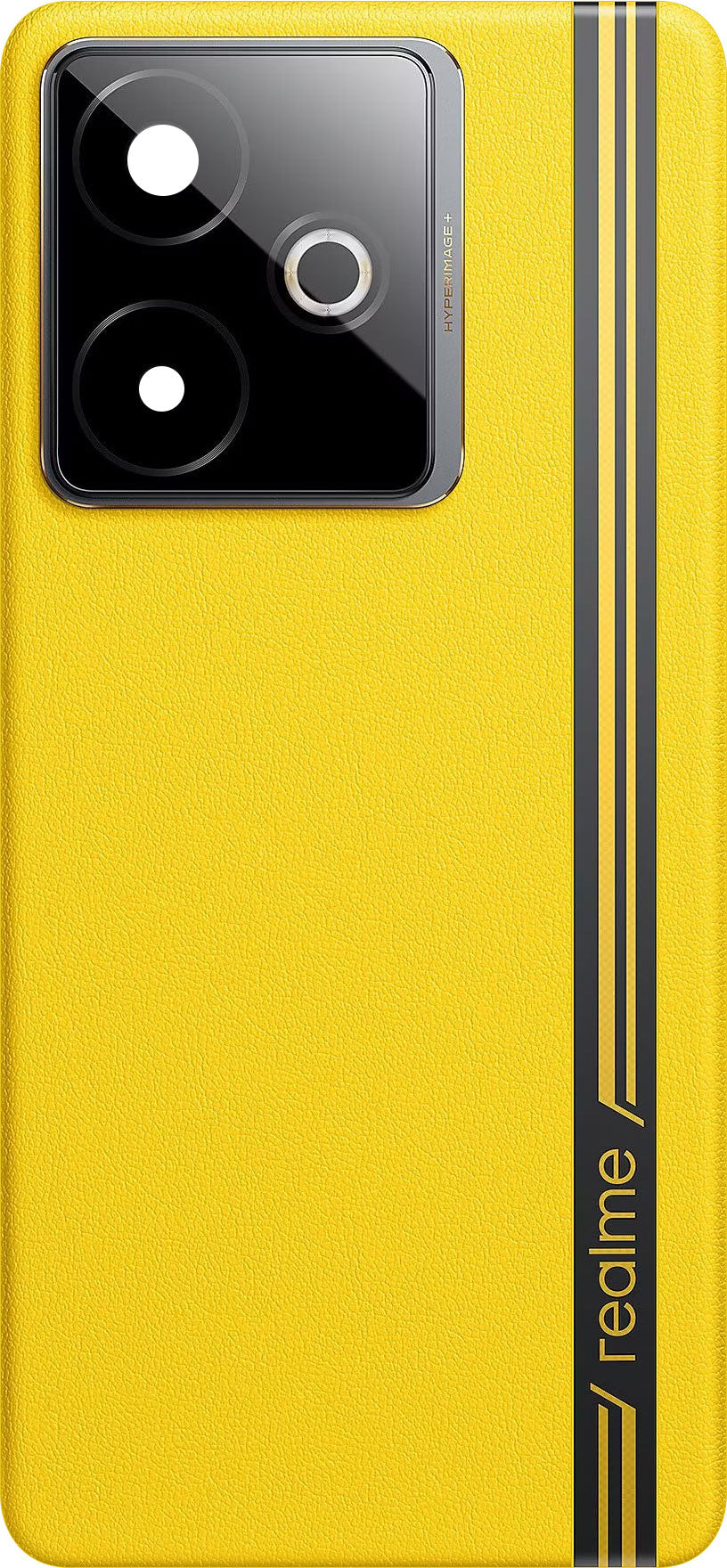 Batteriedeckel Realme GT 7T, Gelb (Racing Yellow), Service Pack 621033000634