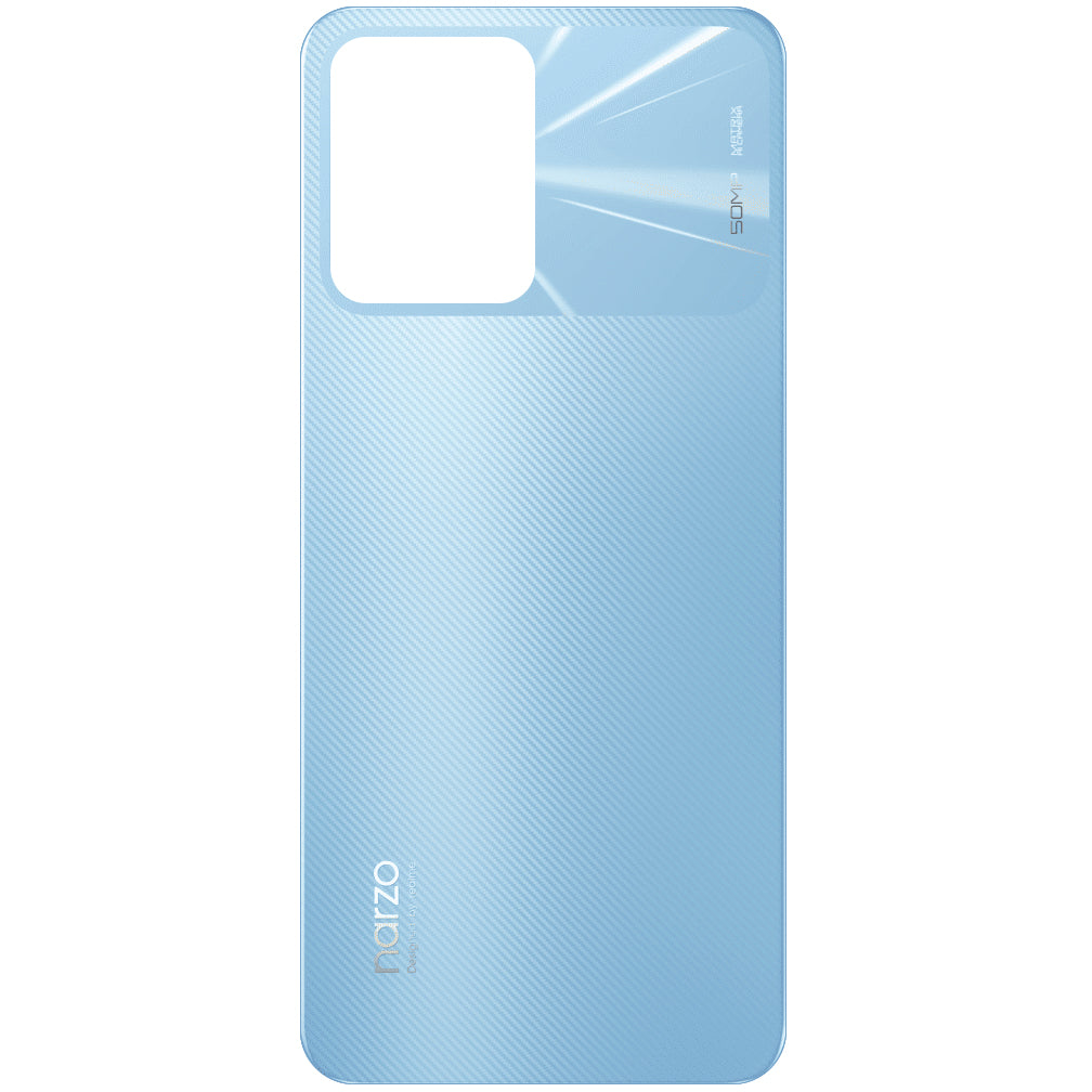 Realme Narzo 50A Prime Batterieabdeckung, Blau, Service Pack 3204176