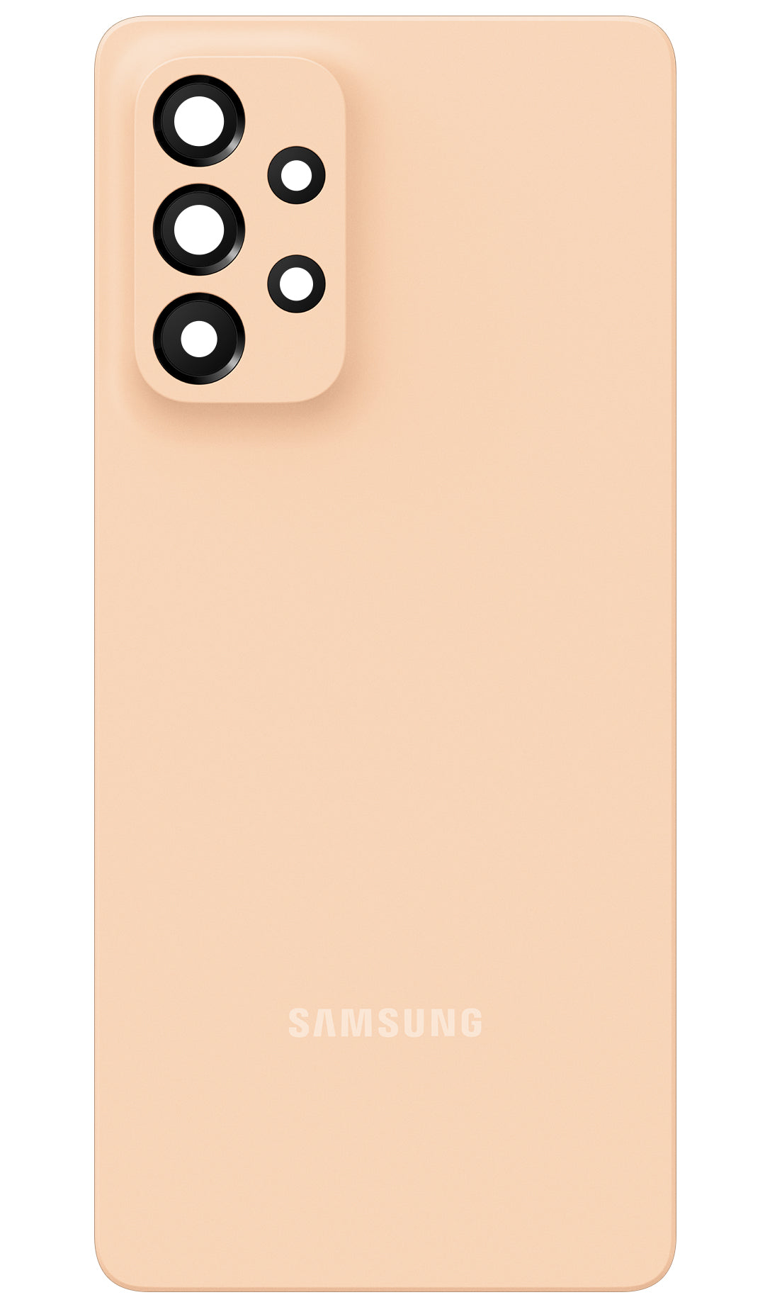 Akkudeckel Samsung Galaxy A53 5G A536, Orange (Pfirsich), Swap