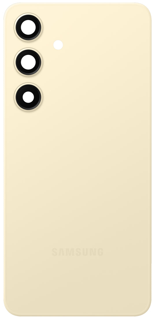 Batteriedeckel Samsung Galaxy S24 S921, Beige (Amber Yellow), Service Pack GH82-33101D