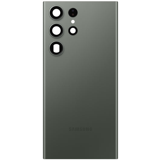 Batteriedeckel Samsung Galaxy S23 Ultra S918, Grün, Service Pack GH82-30400C