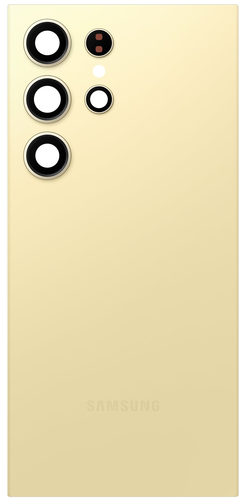 Batteriedeckel Samsung Galaxy S24 Ultra S928, Gelb (Titanium Yellow), Service Pack GH82-33349C