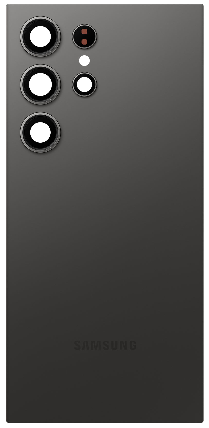 Batterieabdeckung Samsung Galaxy S24 Ultra S928, Schwarz (Titanium Black), Service Pack GH82-33349B