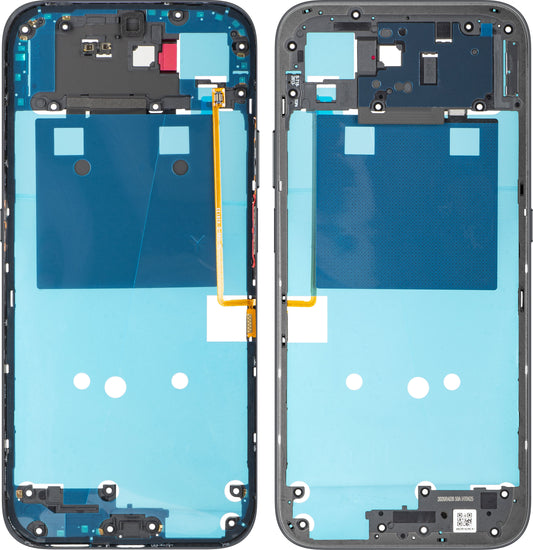 Middle Case Honor 600 Smart, Black (Velvet Black), Service Pack 9707ADNR