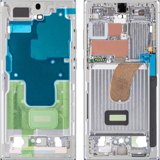 Mijloc Samsung Galaxy S23 Ultra S918, Himmelblau, Service Pack GH96-15833G 