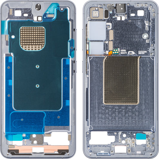 Mittlere Hülle Samsung Galaxy S24 S921, Blau (Saphirblau), Service Pack GH82-33418F