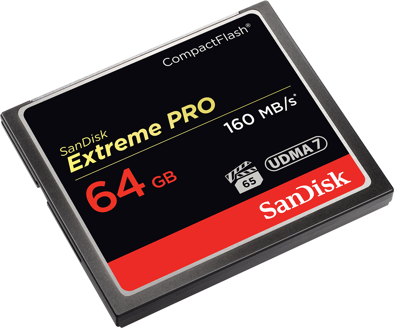 CompactFlash Speicherkarte SanDisk Extreme Pro, 64GB, UDMA 7 SDCFXPS-064G-X46