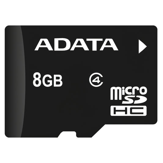 Adata microSDHC Speicherkarte, 8Gb, Klasse 4 AUSDH8GCL4-R AUSDH8GCL4-R 