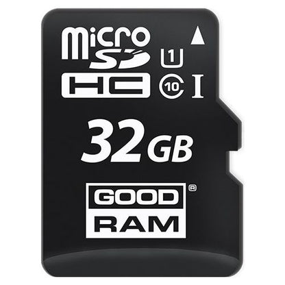 GoodRam microSDHC Speicherkarte, 32GB, Klasse 10 / UHS-1 U1, mit Adapter