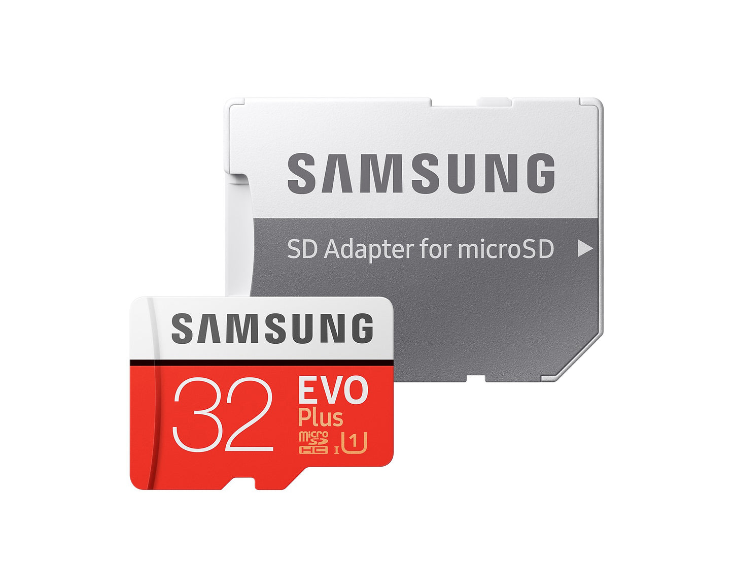 Samsung Evo Plus microSDHC Speicherkarte, 32Gb, Klasse 10 / UHS-1 U1, mit Adapter MB-MC32GA/APC