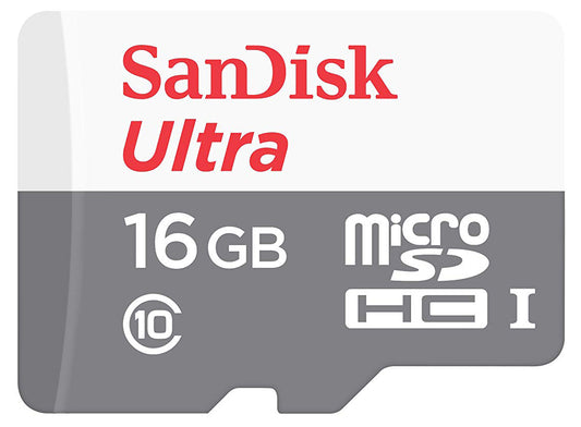 SanDisk Ultra Android microSDHC Speicherkarte microSDHC, 16Gb, Klasse 10 / UHS-1 U1 SDSQUNS-016G-GN3MN SDSQUNS-016G-GN3MN