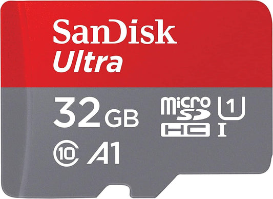 Speicherkarte microSDHC SanDisk Ultra, 32 GB, Klasse 10 / UHS-1 U1 SDSQUA4-032G-GN6MN