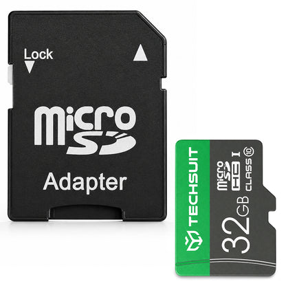 Techsuit THCM11 microSDHC-Speicherkarte, 32 GB, Klasse 10, mit Adapter