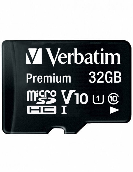 Verbatim microSDHC Speicherkarte, 32GB, Klasse 10 / UHS-1 U1, mit Adapter