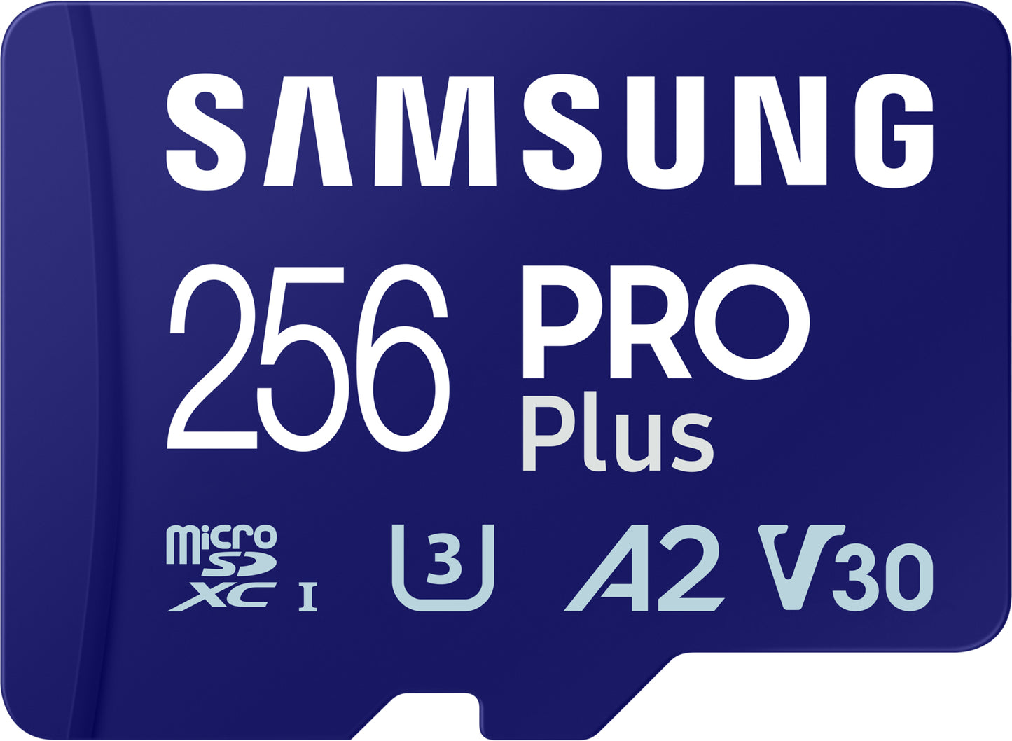 Samsung PRO Plus microSDXC Speicherkarte, 256Gb, Klasse 10 / UHS-1 U3, mit Adapter MB-MD256SA/EU