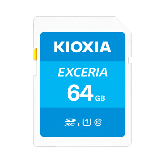 KIOXIA SDHC-Speicherkarte, 64 GB, Klasse 10 / UHS-1 U1 KIOXIA _SD_64G