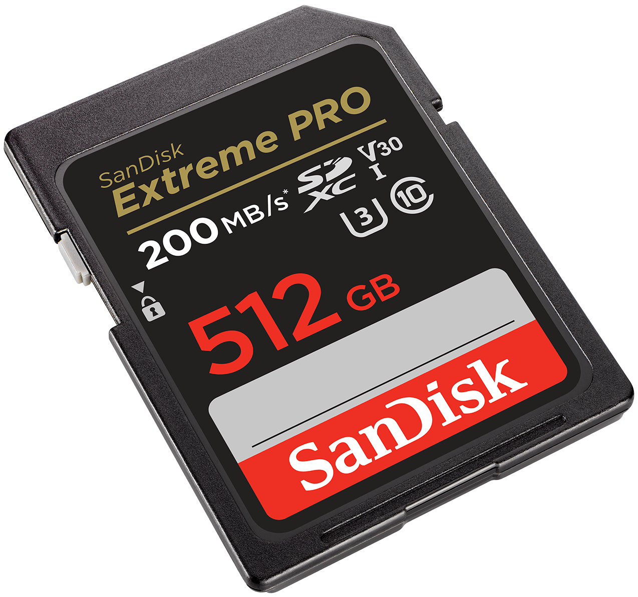 SDXC Speicherkarte SanDisk Extreme Pro, 512GB, Klasse 10 / UHS-1 U3 SDSDXXD-512G-GN4IN