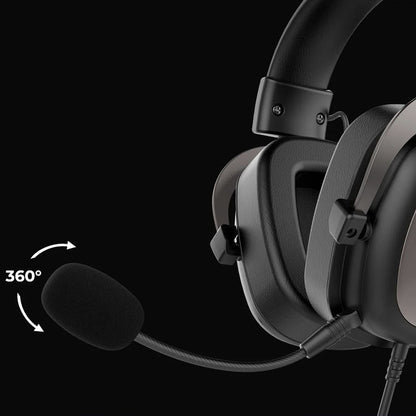 Gaming Kopfhörer 3.5mm HAVIT H2002D, 2m, Rot