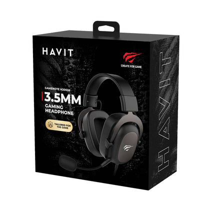 Gaming Kopfhörer 3.5mm HAVIT H2002D, 2m, Grün