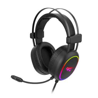 Gaming-Kopfhörer 3.5mm HAVIT H2016d, RGB, 2m, Schwarz