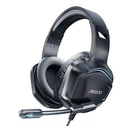 Gaming-Kopfhörer 3.5mm Yesido EK01, RGB, 1.2m, Schwarz