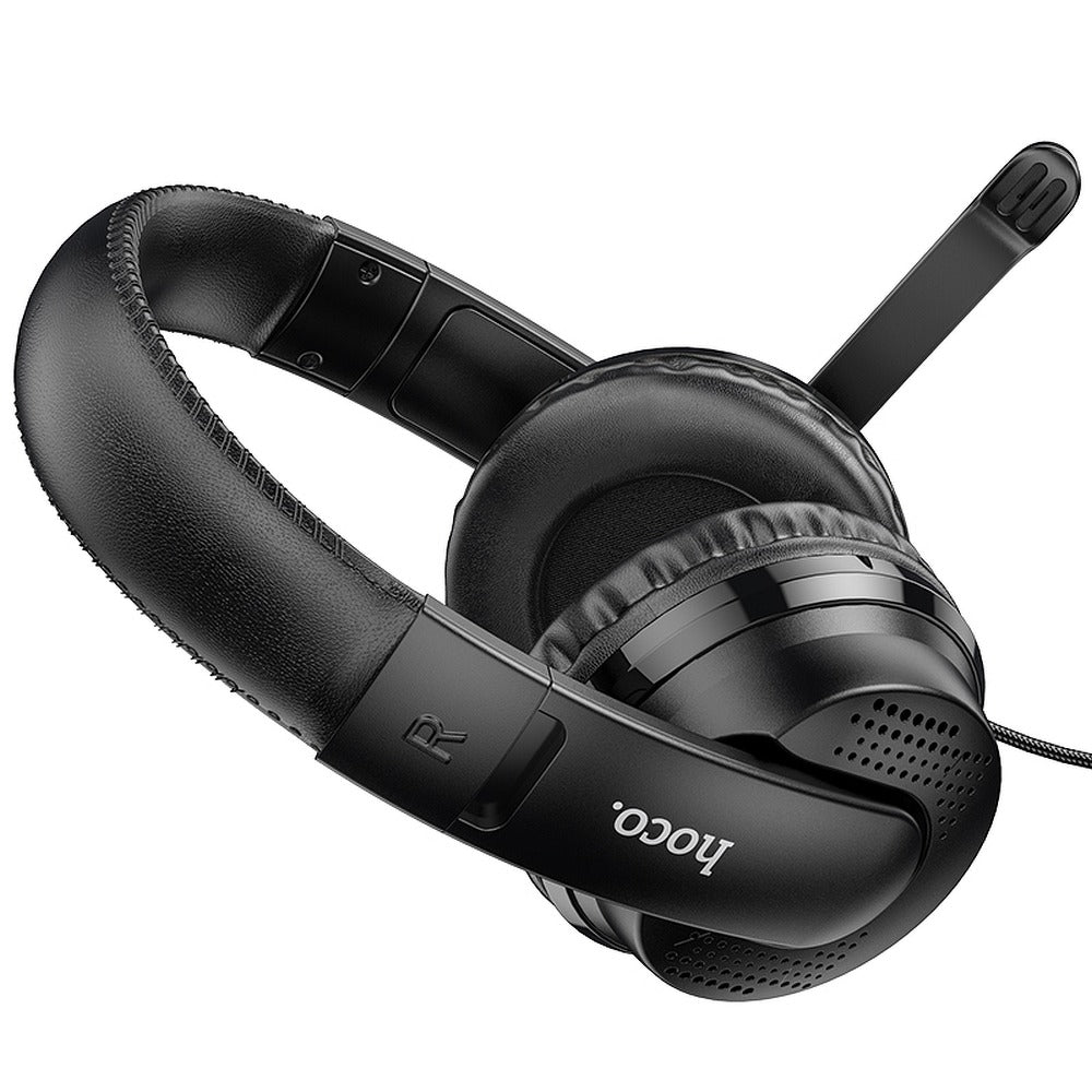 Gaming-Kopfhörer 3,5 mm HOCO W103, Schwarz