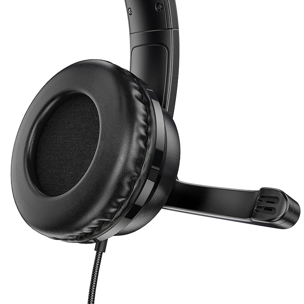 Gaming-Kopfhörer 3,5 mm HOCO W103, Schwarz