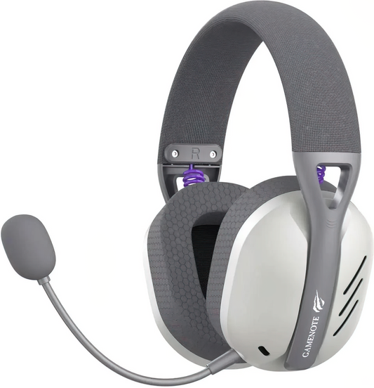 Wireless Gaming-Kopfhörer HAVIT Fuxi-H3, BT / Wi-Fi / Kabelgebunden, Grau
