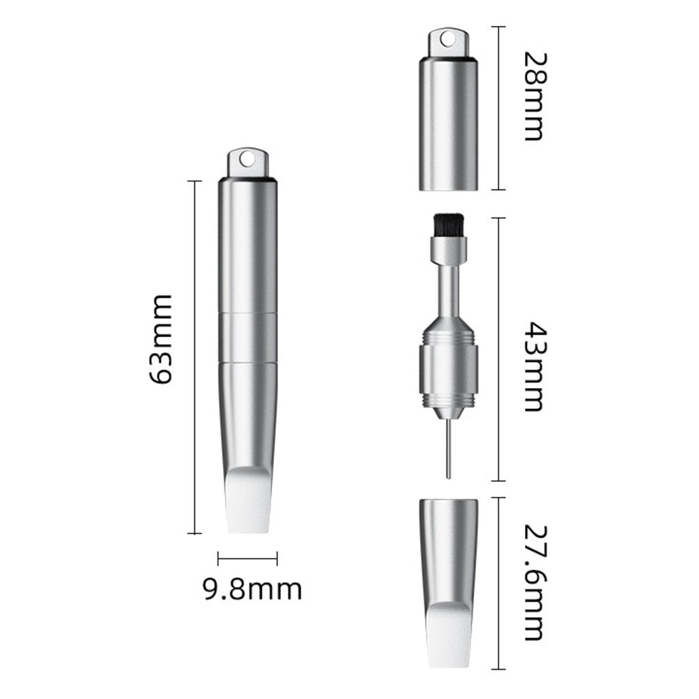 OEM SIM-Schlüssel CS-02, 3in1, Schlüsselanhänger-Typ, Grau