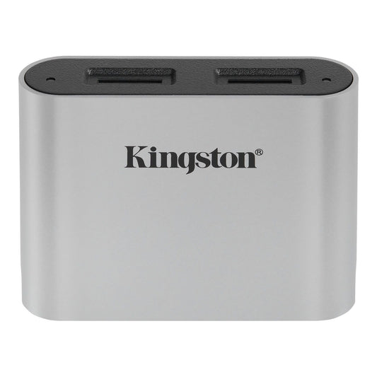 Kingston Workflow USB 3.2-Kartenleser, Dual microSD, Grau WFS-SDC