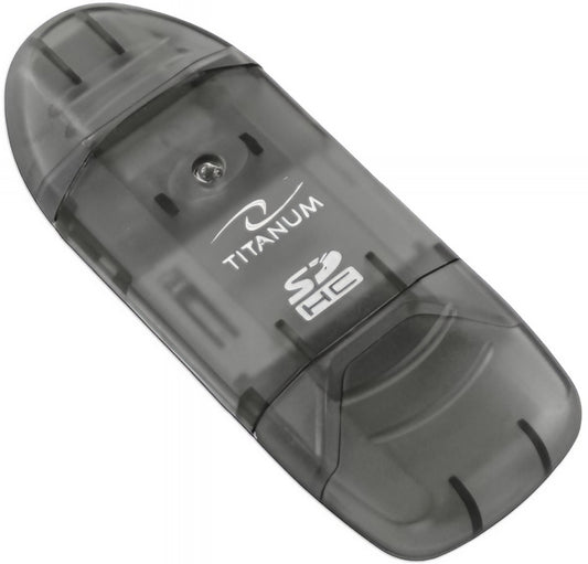USB-Kartenleser Esperanza Titanum TA101K, SD, Schwarz