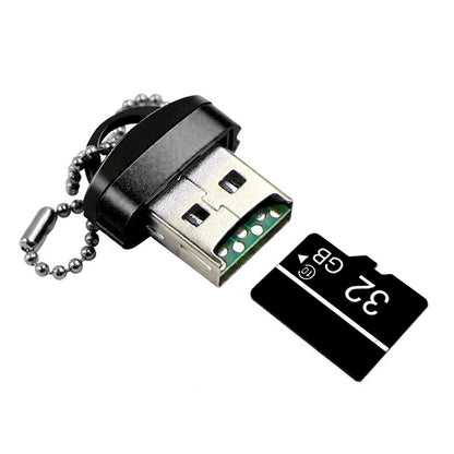 USB-Kartenleser OEM CR01, microSD, Schwarz
