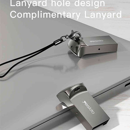 USB-Kartenleser Yesido GS20, microSD, Grau