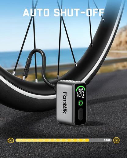 Fahrradkompressor Fanttik X10 Ace Tiny, Grau