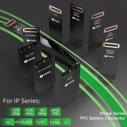 FPC-Stecker 2UUL BT03 für Apple iPhone 6 - 16 Pro Max Serie Akku