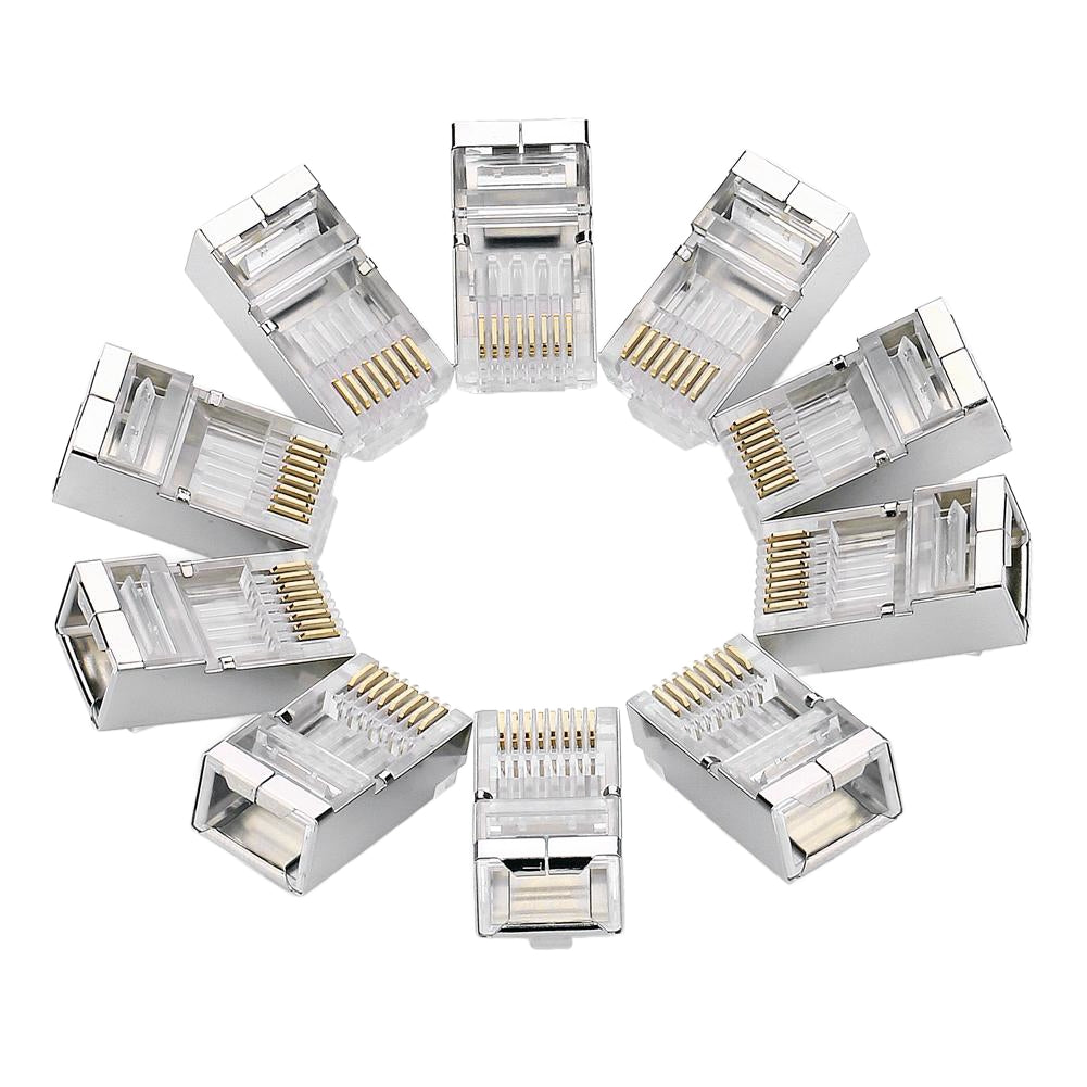 UGREEN NW111 Netzwerkstecker, RJ45, Cat6, Set 10 Stück