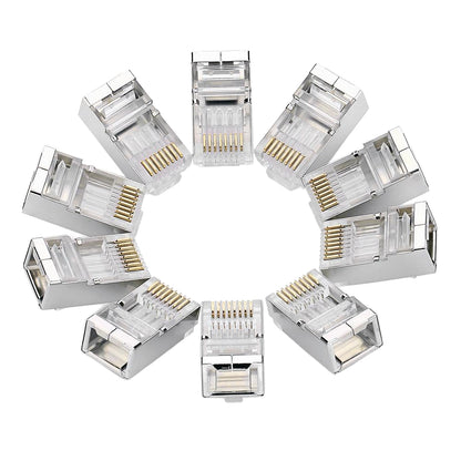 UGREEN NW111 Netzwerkstecker, RJ45, Cat6, Set 10 Stück