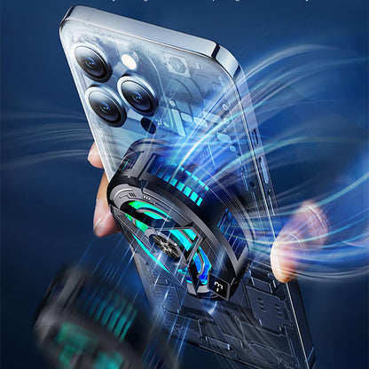 Techsuit SL17 Gaming Phone Cooler, Black