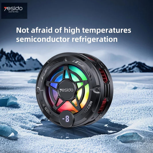 Gaming-Telefonkühler Yesido C226, Grau