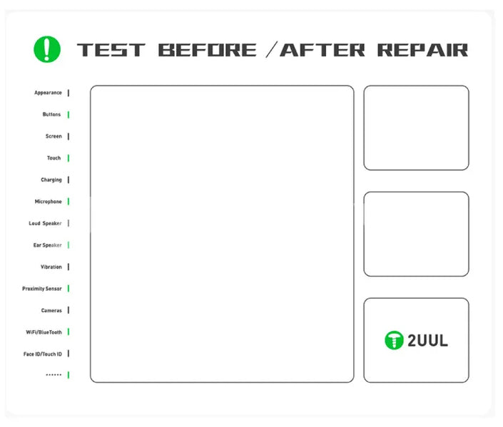 Service-Matte 2UUL ST92, Magnetisch