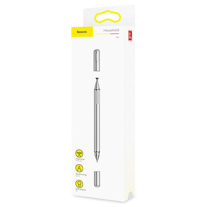 Touch Pen Baseus 2in1, Silber ACPCL-0S