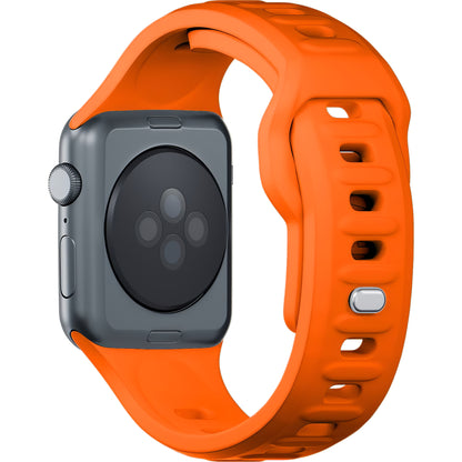 3MK Silikonarmband für Apple Watch 41 mm / 40 mm / 38 mm Serie, Orange