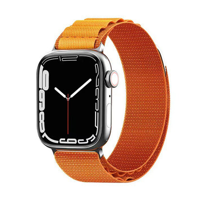 Techsuit W037 Herrengürtel für Apple Watch 42mm / 41mm / 40mm / 38mm Serie, Orange