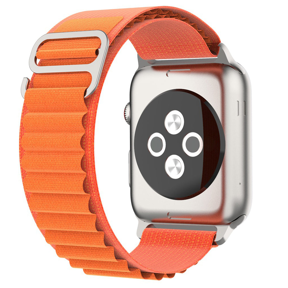 Techsuit W037 Herrengürtel für Apple Watch 42mm / 41mm / 40mm / 38mm Serie, Orange